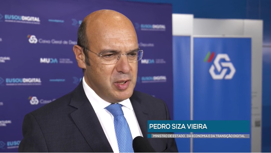 Pedro Siza Vieira, ministro da economia, em declarações ao Expresso