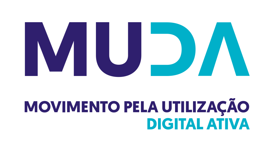 Logótipo MUDA - Movimento pela Utilização Digital Ativa